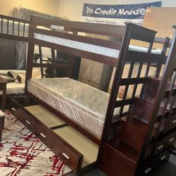 Allentown Bunk Bed $10 Down Payment And Financing Available