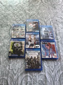 PS4 GAMES