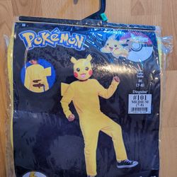 NEW Pikachu Halloween Kids Costume (Med 7-8)