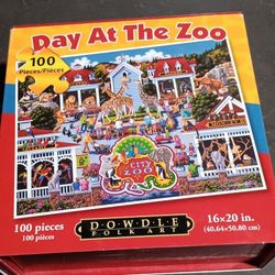 100 PIECE PUZZLE - DAY AT THE PARK