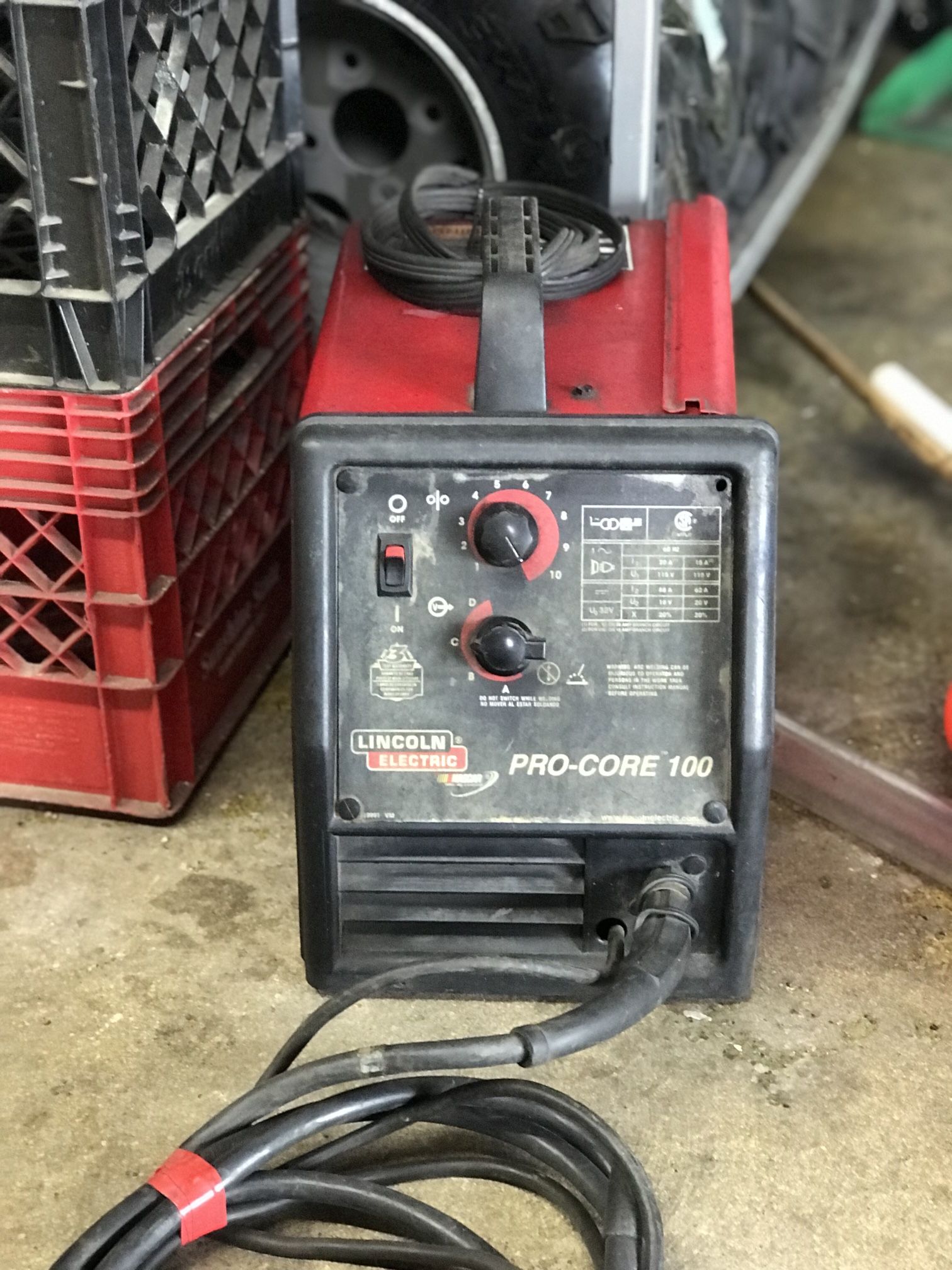 Lincoln Pro-Core-100 Nascar Edition Wire Feed MIG Welder