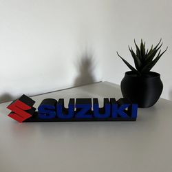 Suzuki Display Art 3d Print
