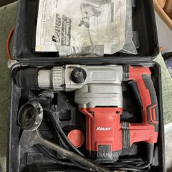 Bauer 1-9/16 SDS Max Type Pro Rotary Hammer Kit