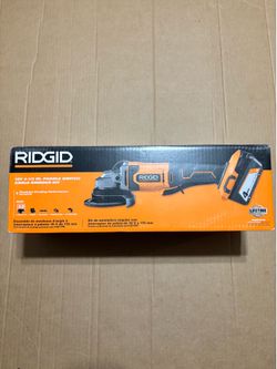 Ridgid 18V 4-1/2 In Angle Grinder Kit