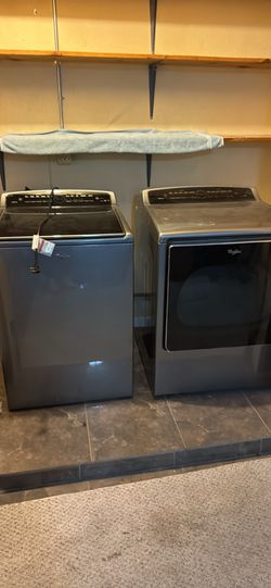 Washer and dryer  Samsung large tub