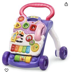 New VTech Sit and Stand Learning Walker - Lavender 