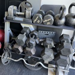 35lb, 55lb and 70lb Dumbbell Set