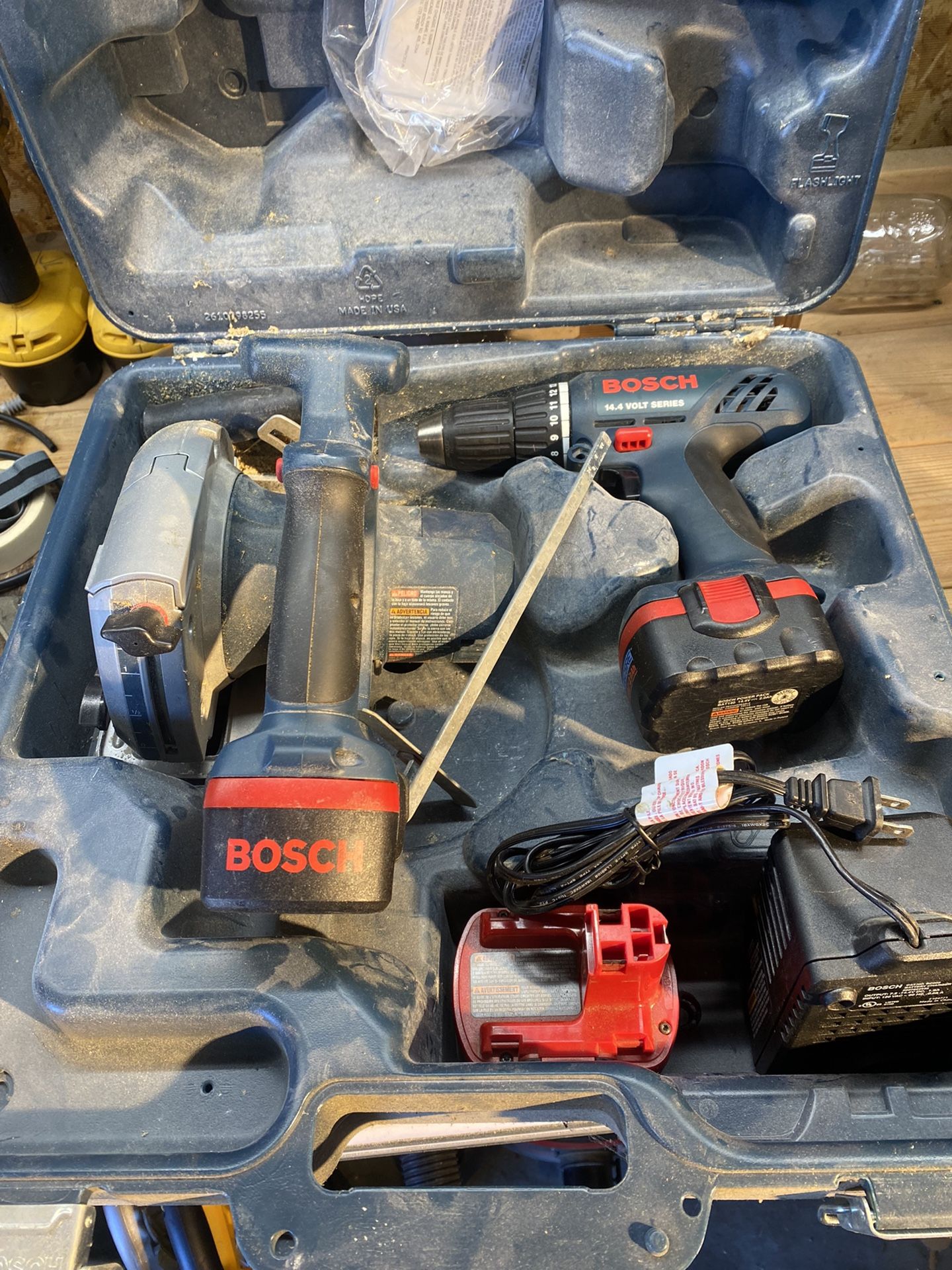 Bosch Cordless Drill And Saw