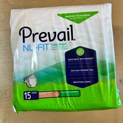 Prevail underpads and large briefs