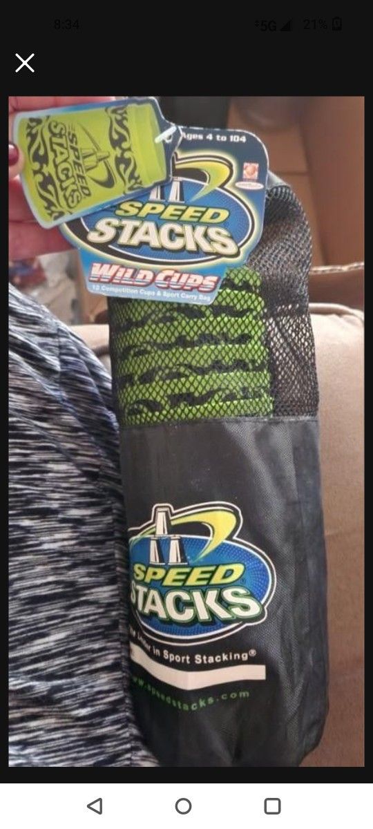Stacking Cups Game