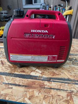 Honda 2000 generator