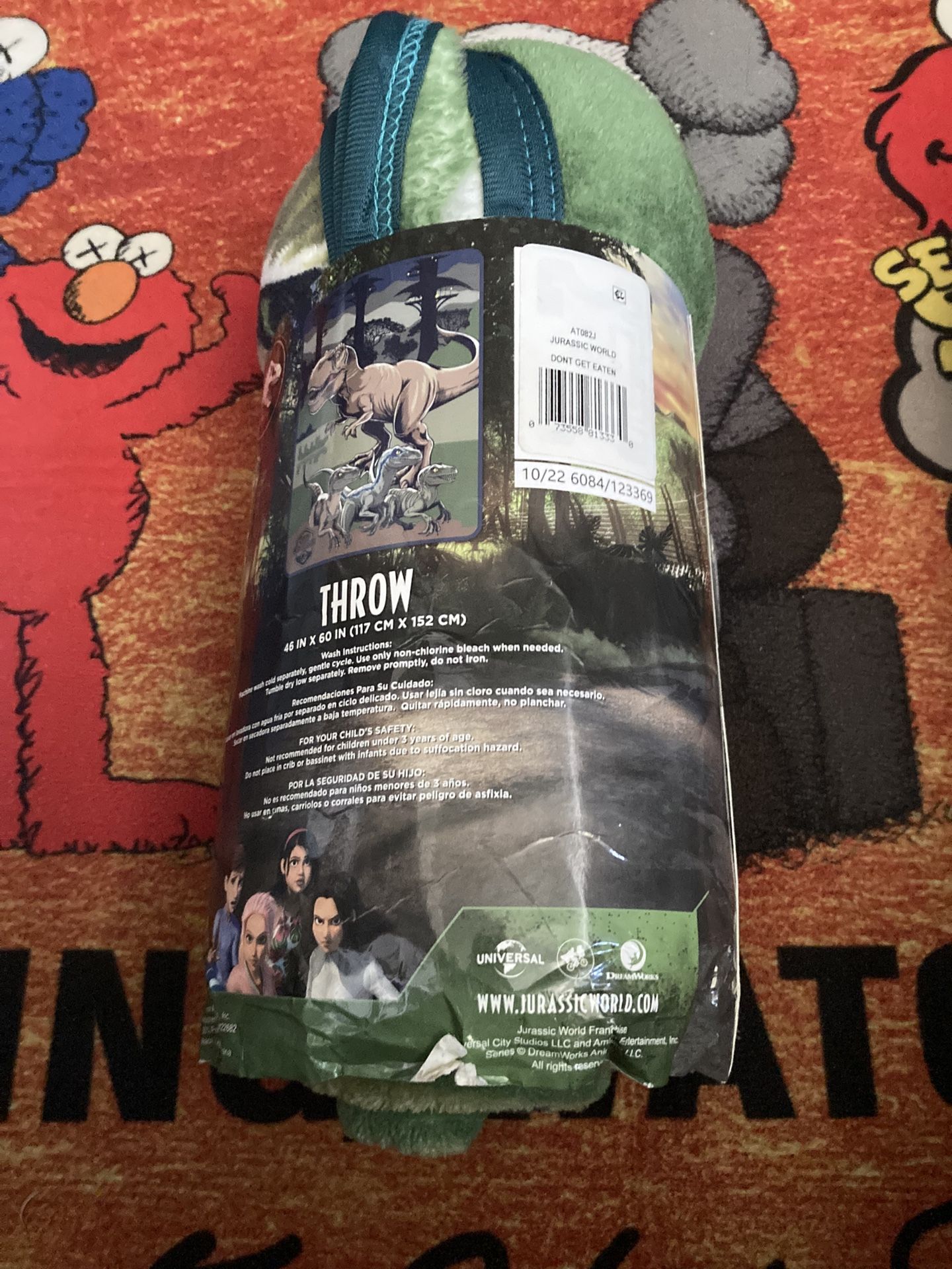 Jurassic Park Fleece Blanket 