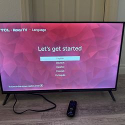 TCL Roku Tv 30in