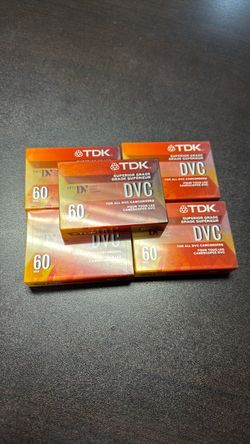 5 pcs TDK DVC60, new