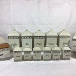 Antique Canister Set