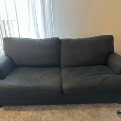 Charcoal sofa 