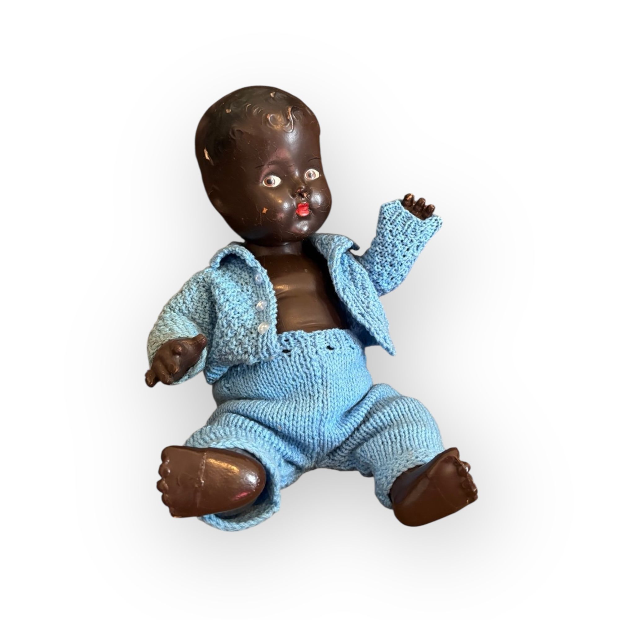 Vintage 1950s black pedigree doll