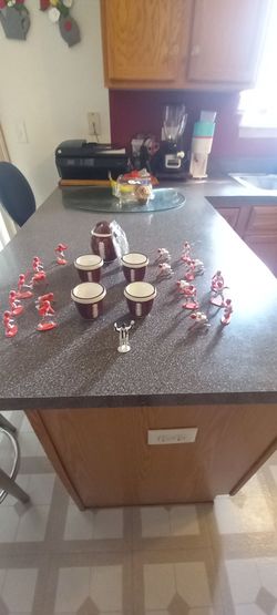 Football decorations for your table set up