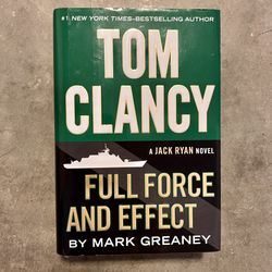 Tom Clancy Hardcover Book, Jack Ryan