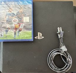 PS4 with its cable + brand new fifa 16