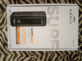Cable modem/wifi router