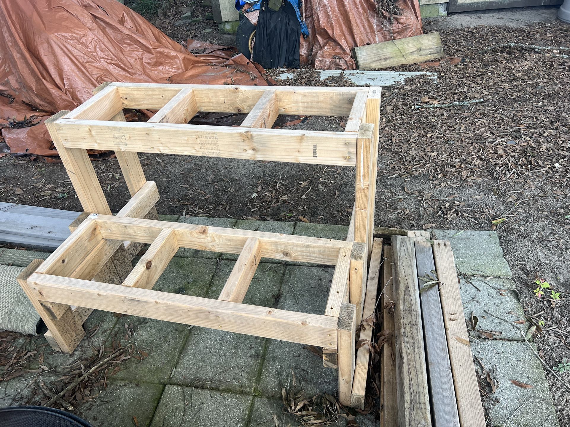 Planter Holder For 5 Gallon Buckets