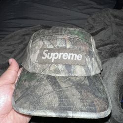 Supreme Overdyed Camp Cap 'TrueTimber Koda Camo’