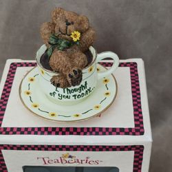 2003 Boyds Bears Teabearies  Resin Figurine 