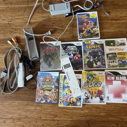 Nintendo Wii With Games 