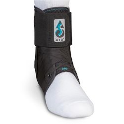 Med Spec ASO Ankle Stabilizer Brace Large Black New Open Box