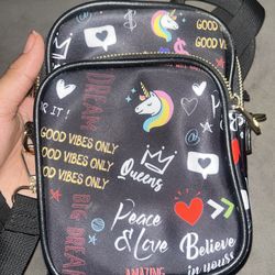 Cute Unicorn Crossbody Bag