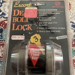 Dead Bolt Lock
