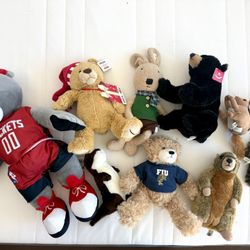 Huge Plush Toy Lot - Stuffed Animals, Teddy Bears & More!