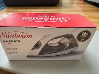 Sunbeam Classic Steam Iron & Tabletop Ironing Board Set