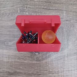 Ball and Jacks (Jax) with Case