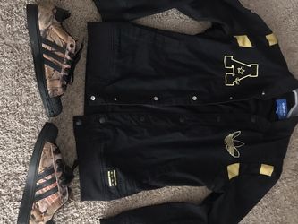 Vintage Adidas Shoe And Jacket Combo