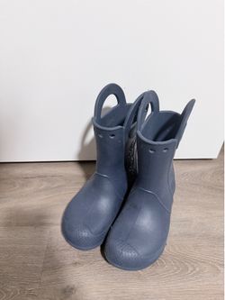 Kids crocs raining boots
