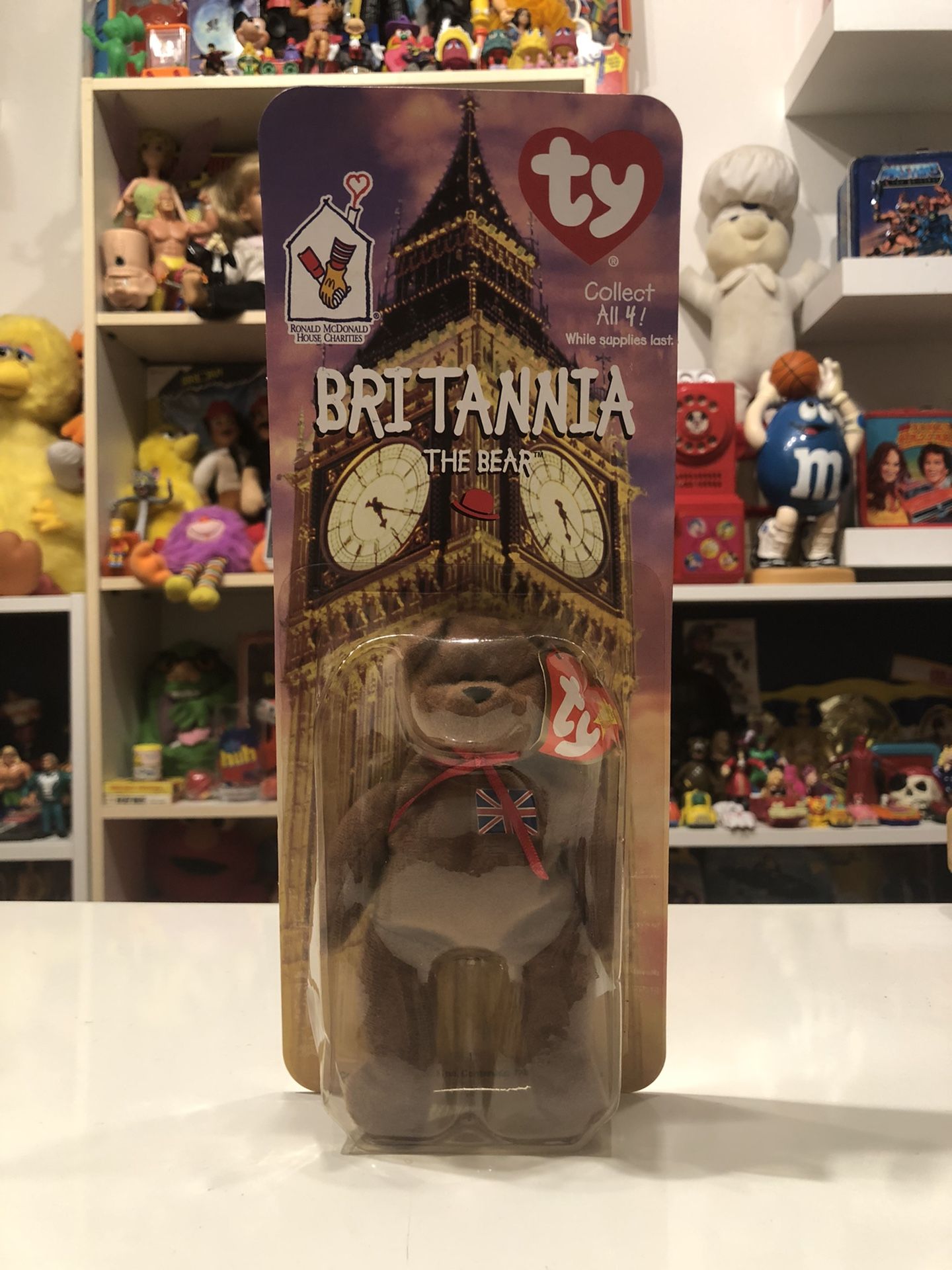 McDonald’s Britannia Beanie Baby 