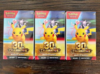 Pokemon 30th Celebration Booster Bundle