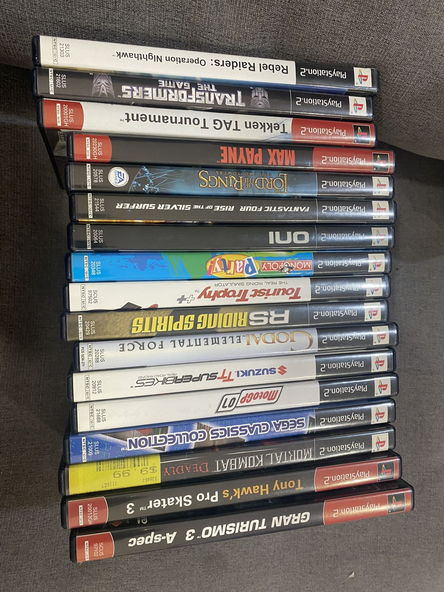 PS 2 Games
