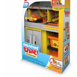 toy kitchen and toy play bench 