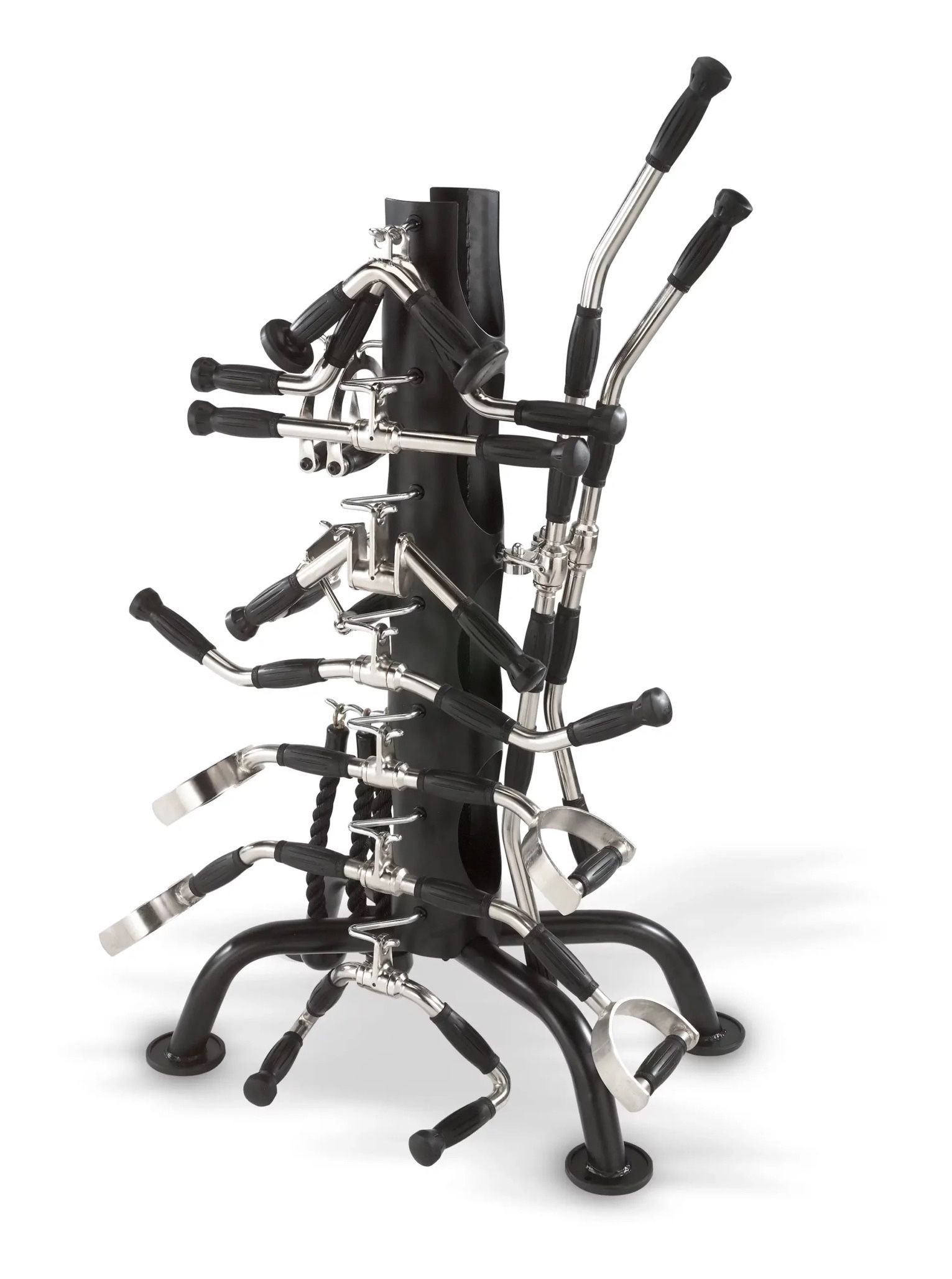 Weight plates, cable machine, squat rack, attachments and more - Like new!