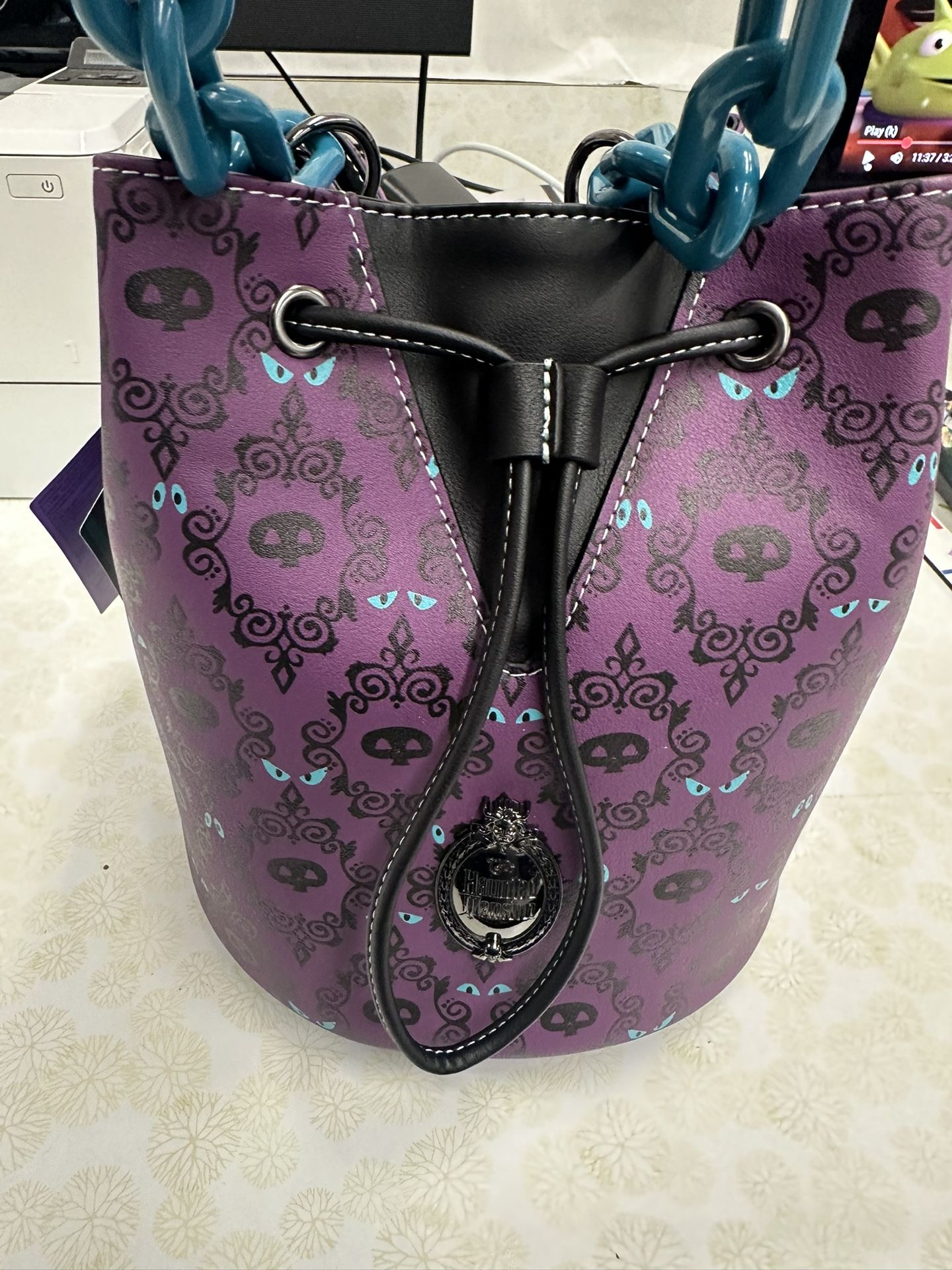 Haunted Mansion Glow In The Dark Purse 