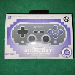 🚨 Move Out Sale 🎮 Hyperkin Pixel Art Bluetooth Controller NEW (Switch, PC, Mac)