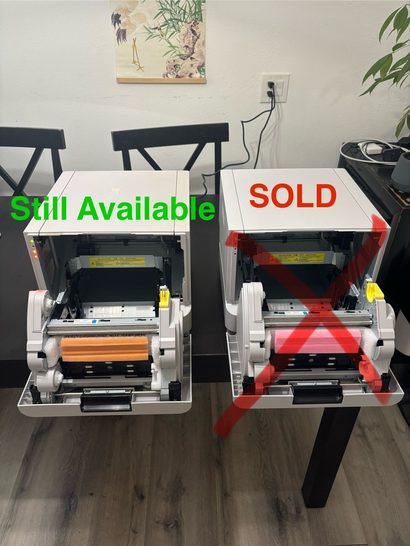 DNP DS-RX1HS Dye Sublimation Printer