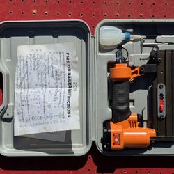 Air Mounty pneumatic nail gun from Canadian Tool & Supply