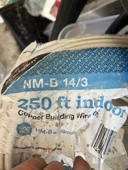 NM-B Indoor 14/3 250’