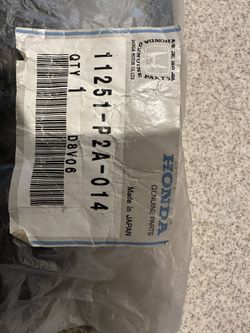 NEW GENUINE HONDA CIVIC OIL PAN GASKET 11251-P2A-014 1(contact info removed) DX LX CX VP