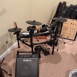 Roland TD-25 And Speaker
