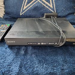 Sony 4k Blu-ray/DVD Player 